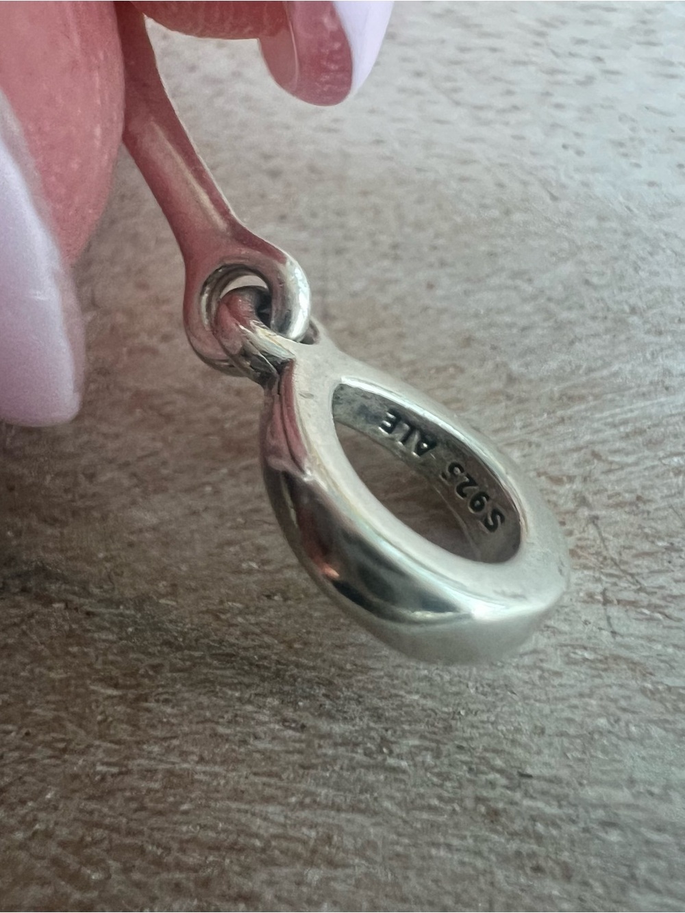 PANDORA Sterling Silver Modern LovePods Pendant Charm - Picture 3 of 3
